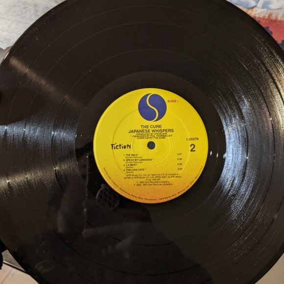 The Cure - Japanese Whispers 1983 original Pressing Vinyl LP Sire - Picture 8 of 10